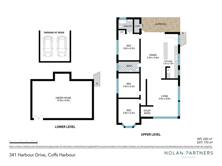 Floorplan of Homely house listing, 341 Harbour Drive, Coffs Harbour NSW 2450