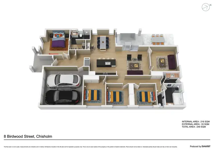 Floorplan of Homely house listing, 8 Birdwood Street, Chisholm NSW 2322