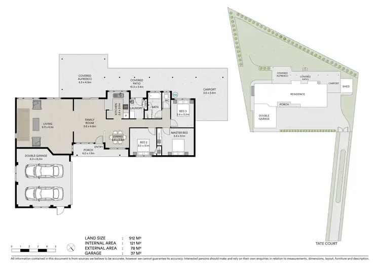 Floorplan of Homely house listing, 6 Tate Court, Currumbin Waters QLD 4223