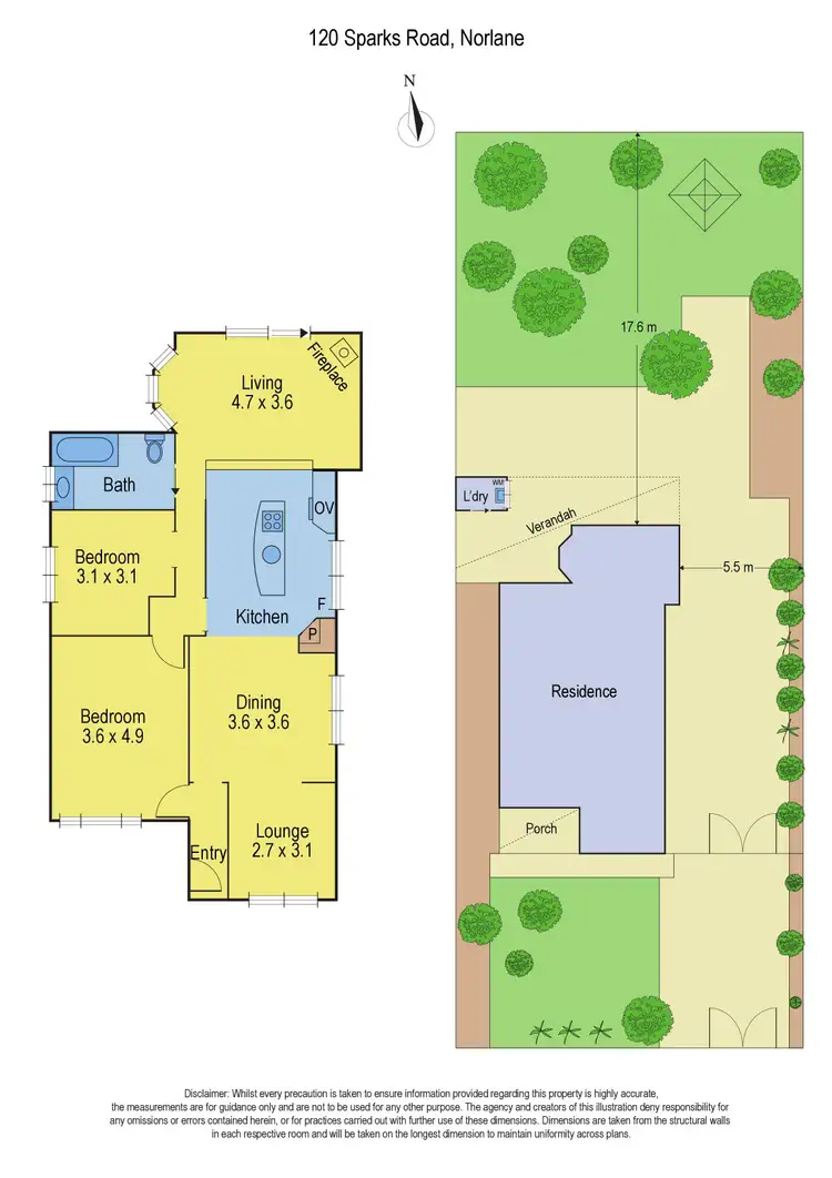 Floorplan of Homely house listing, 120 Sparks Road, Norlane VIC 3214