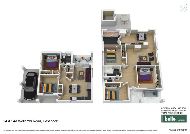Floorplan of Homely house listing, 24/24a Wollombi Road, Cessnock NSW 2325