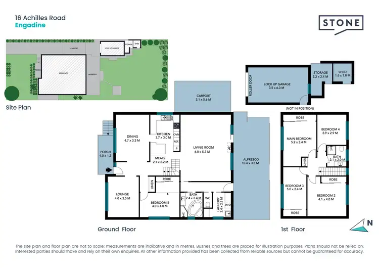 Floorplan of Homely house listing, 16 Achilles Road, Engadine NSW 2233