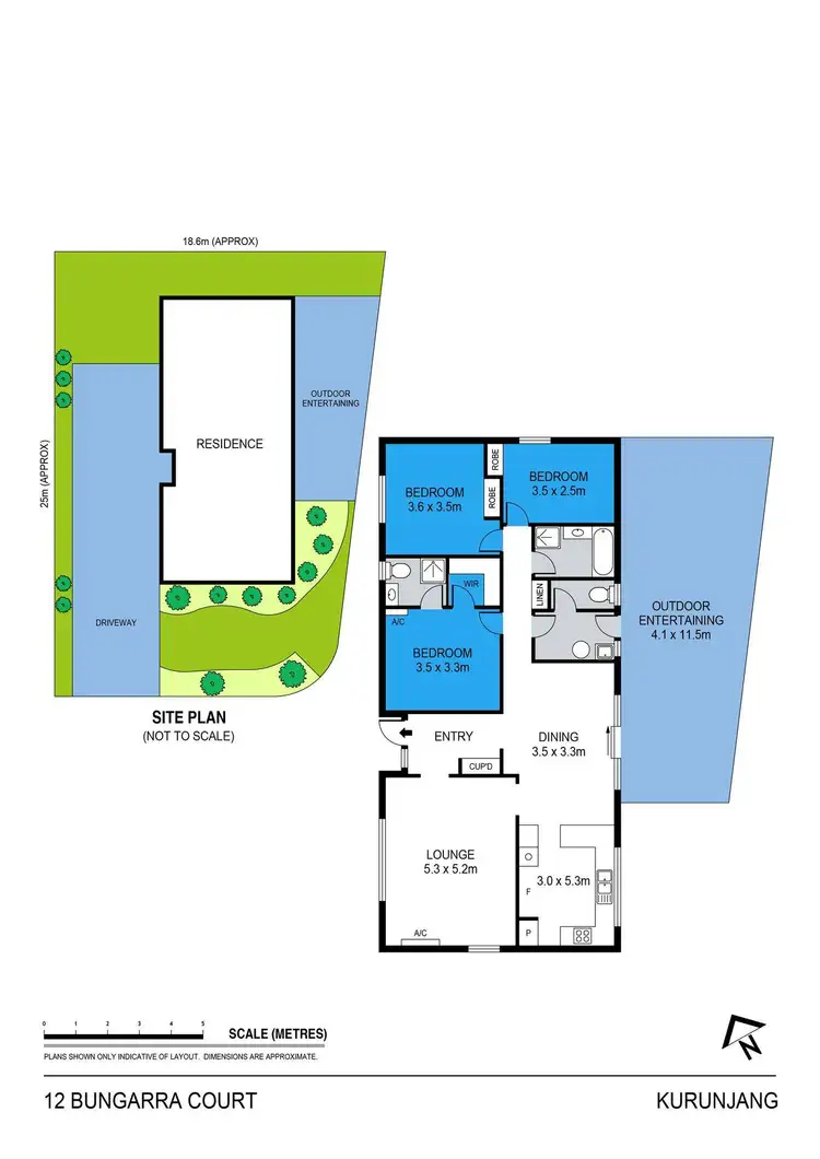 Floorplan of Homely house listing, 12 Bungarra Court, Kurunjang VIC 3337