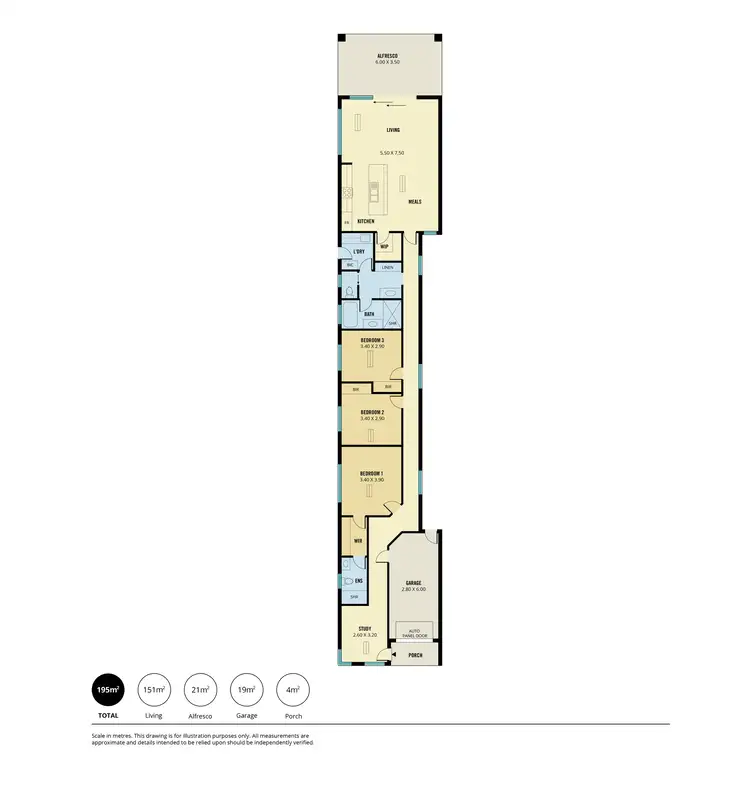 Floorplan of Homely house listing, 12A Shalford Terrace, Campbelltown SA 5074