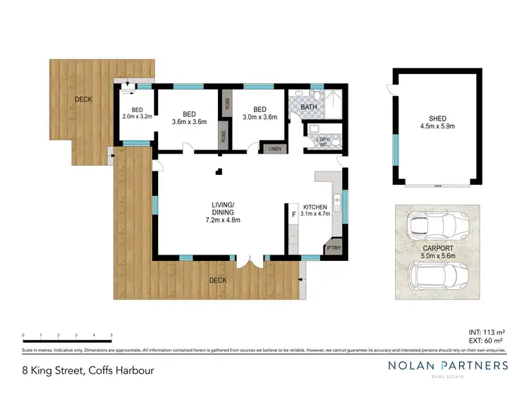 Floorplan of Homely house listing, 8 King Street, Coffs Harbour NSW 2450