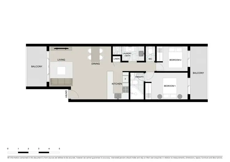 Floorplan of Homely apartment listing, 43/25 Aspinall Street, Watson ACT 2602