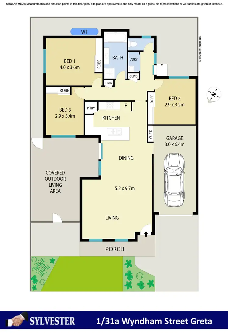 Floorplan of Homely house listing, 1/31a Wyndham Street, Greta NSW 2334