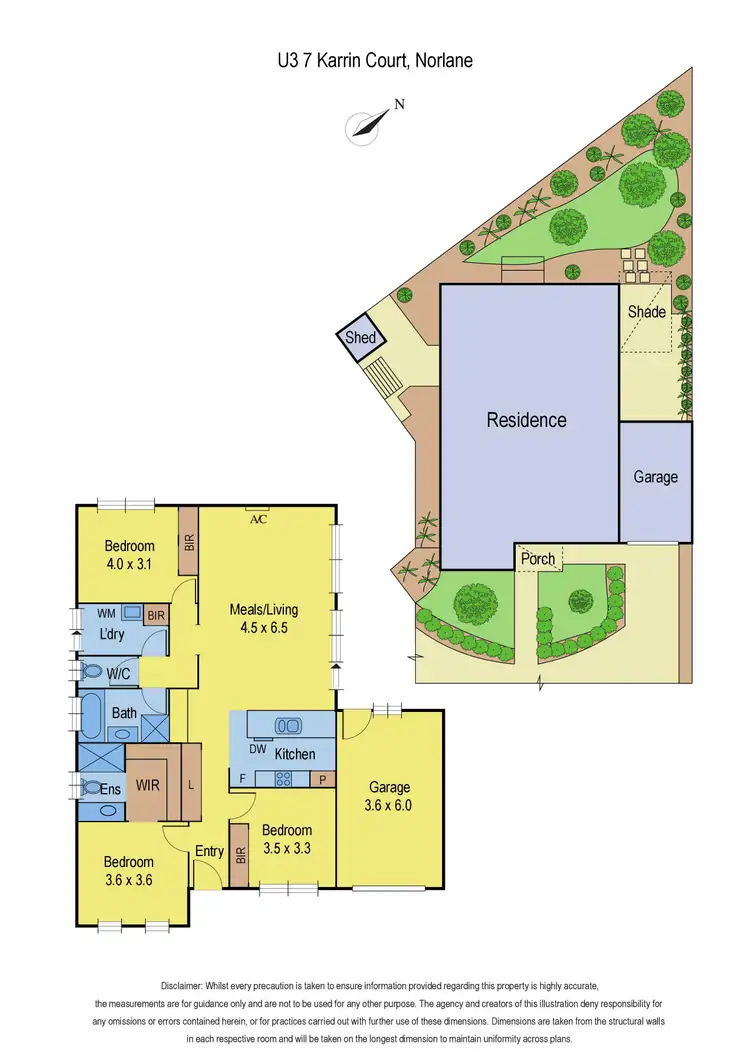 Floorplan of Homely townhouse listing, 3/7 Karrin Court, Norlane VIC 3214