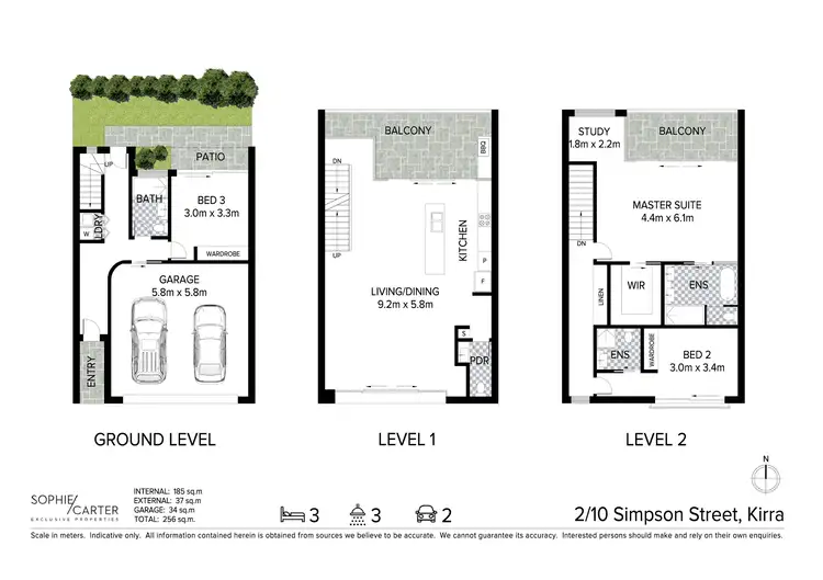 Floorplan of Homely townhouse listing, 6/10 Simpson Street, Coolangatta QLD 4225
