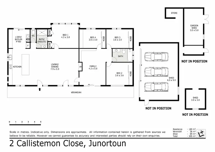 Floorplan of Homely house listing, 2 Callistemon Close, Junortoun VIC 3551