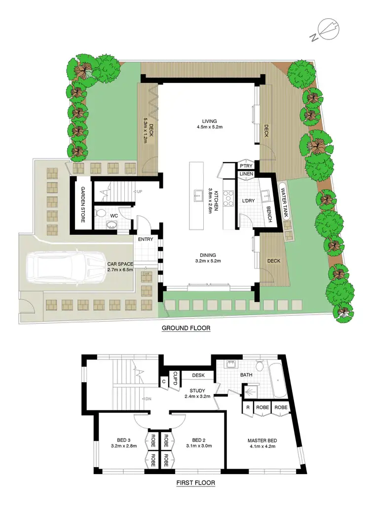 Floorplan of Homely house listing, 2A Green Street, Tempe NSW 2044