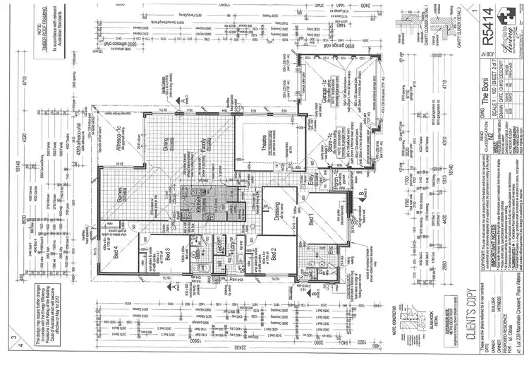 Floorplan of Homely house listing, 2 Mannhein Crescent, Piara Waters WA 6112