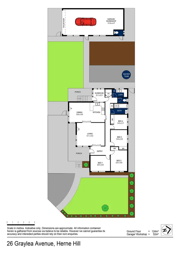 Floorplan of Homely house listing, 26 Graylea Avenue, Herne Hill VIC 3218