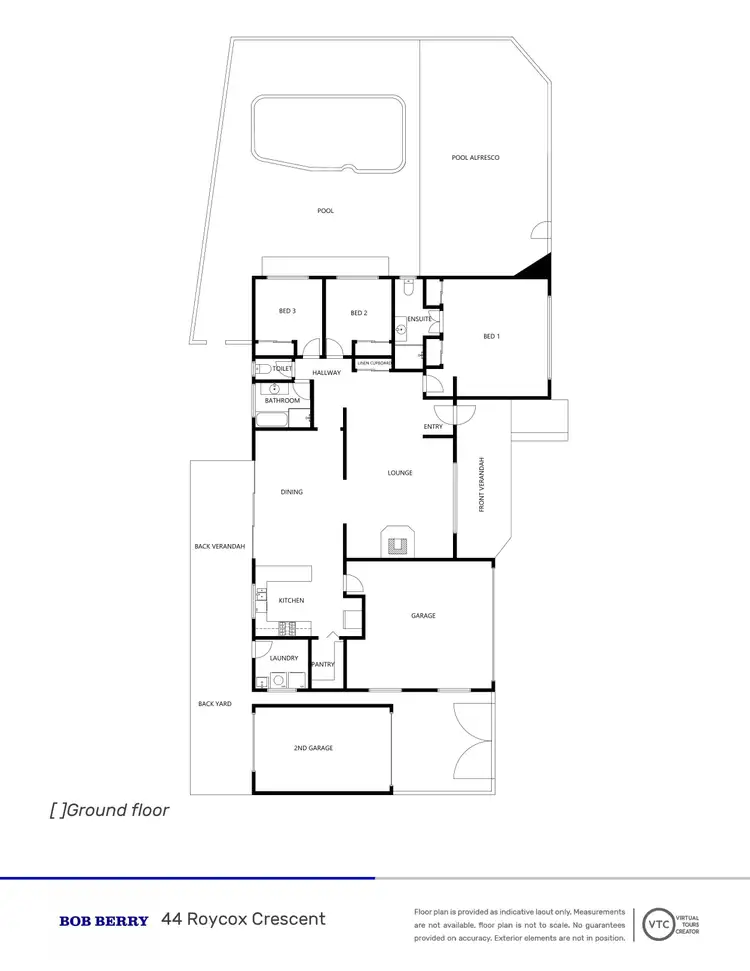 Floorplan of Homely house listing, 44 Roycox Crescent, Dubbo NSW 2830