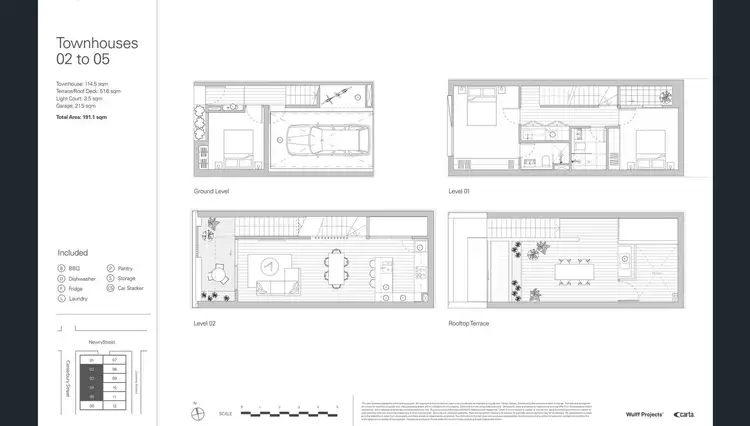 Floorplan of Homely townhouse listing, 4/36 Newry Street, Richmond VIC 3121