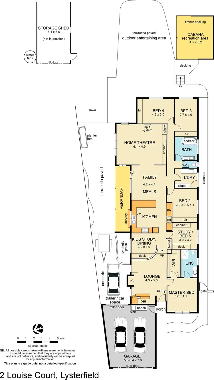 Floorplan of Homely house listing, 2 Louise Court, Lysterfield VIC 3156