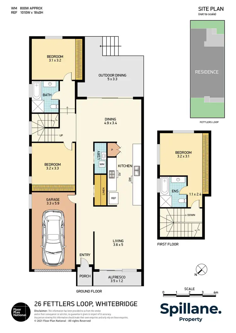 Floorplan of Homely house listing, 26 Fettlers Loop, Whitebridge NSW 2290