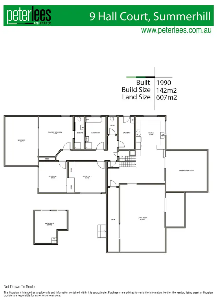 Floorplan of Homely house listing, 9 Hall Court, Summerhill TAS 7250