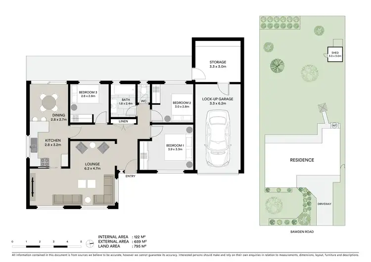 Floorplan of Homely house listing, 8 Bawden Road, Mudgee NSW 2850