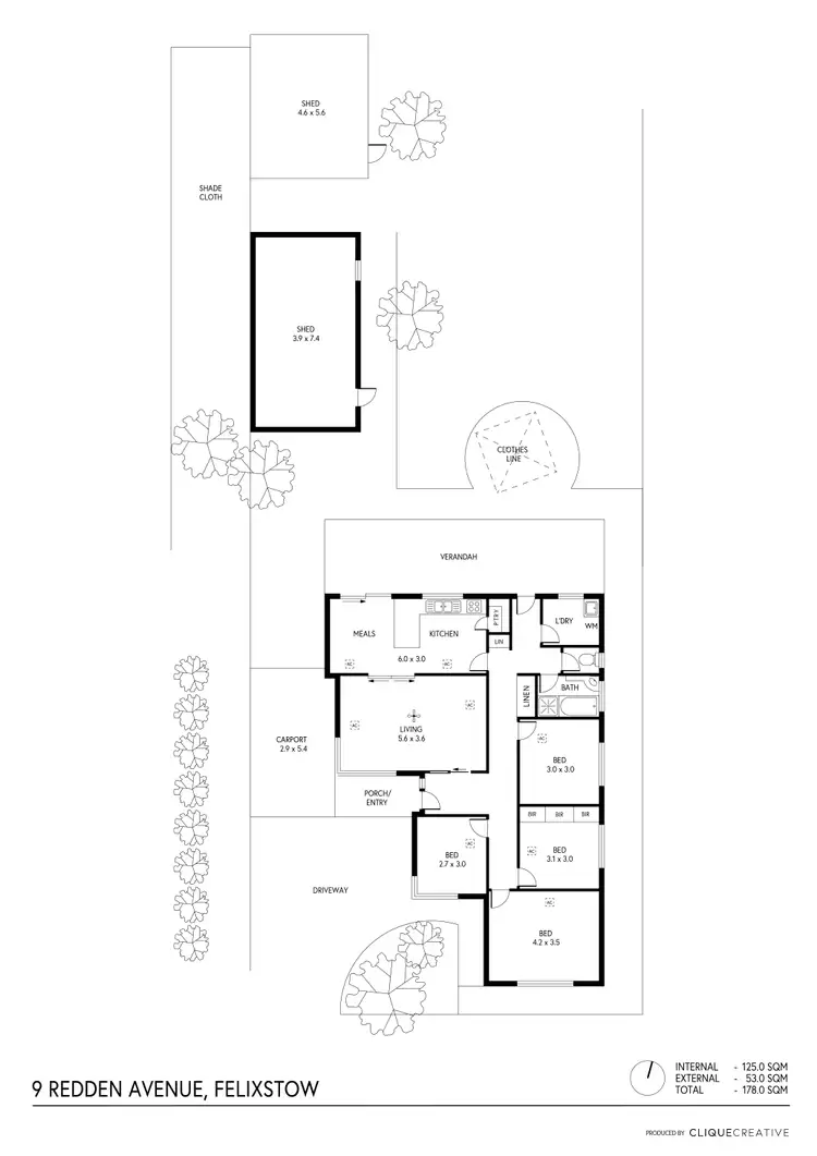 Floorplan of Homely house listing, 9 Redden Avenue, Felixstow SA 5070