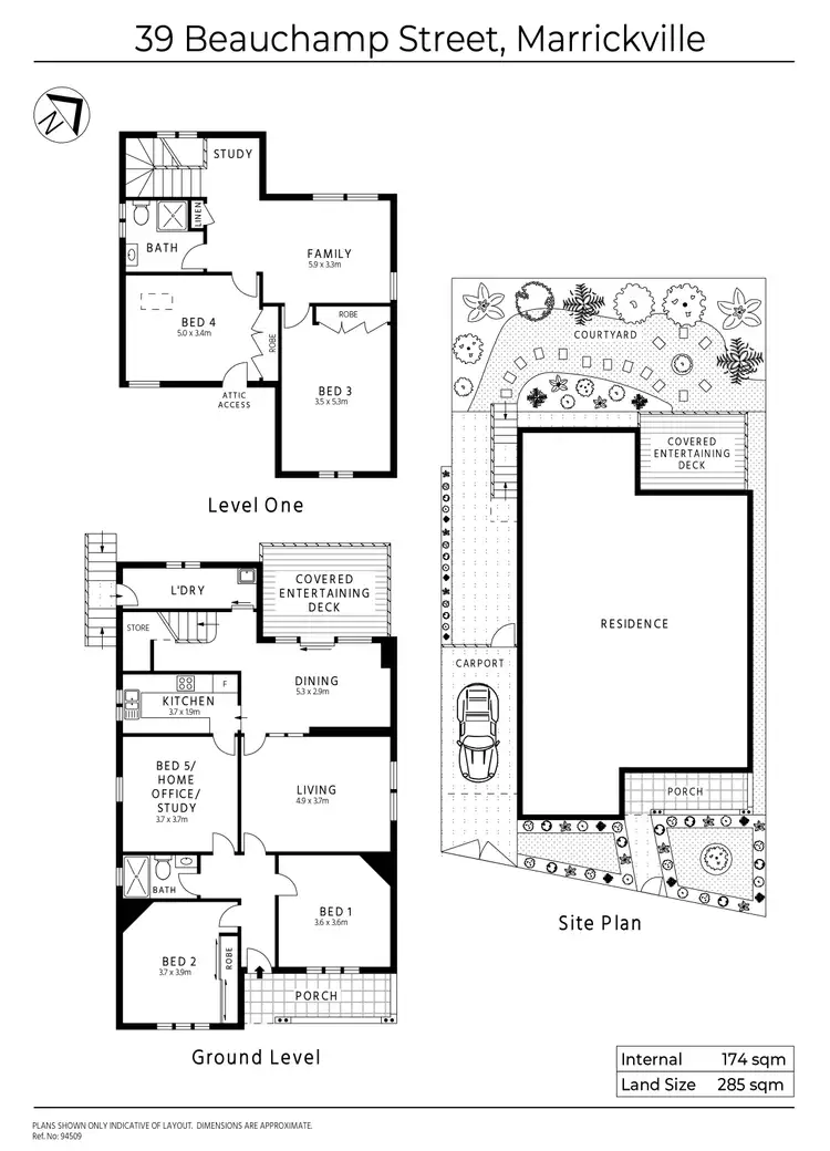 Floorplan of Homely house listing, 39 Beauchamp Street, Marrickville NSW 2204