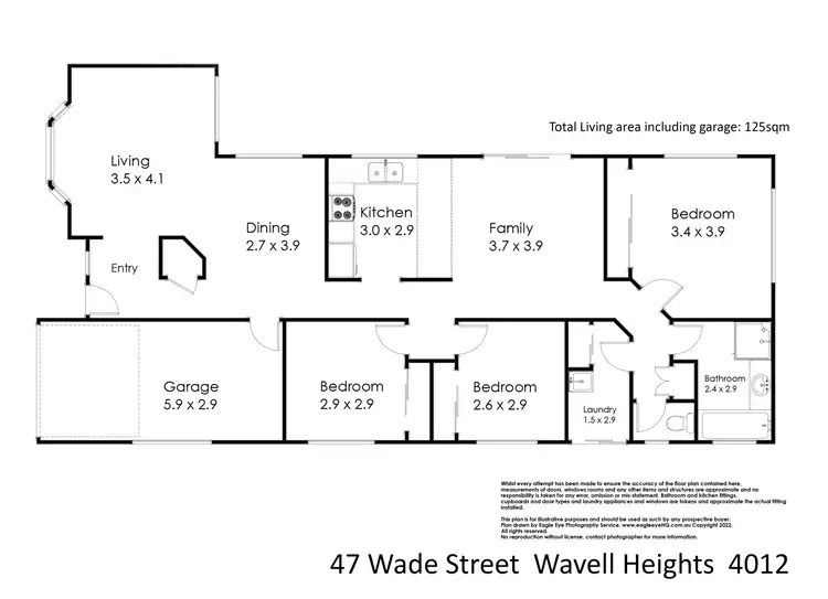 Floorplan of Homely house listing, 47 Wade Street, Wavell Heights QLD 4012