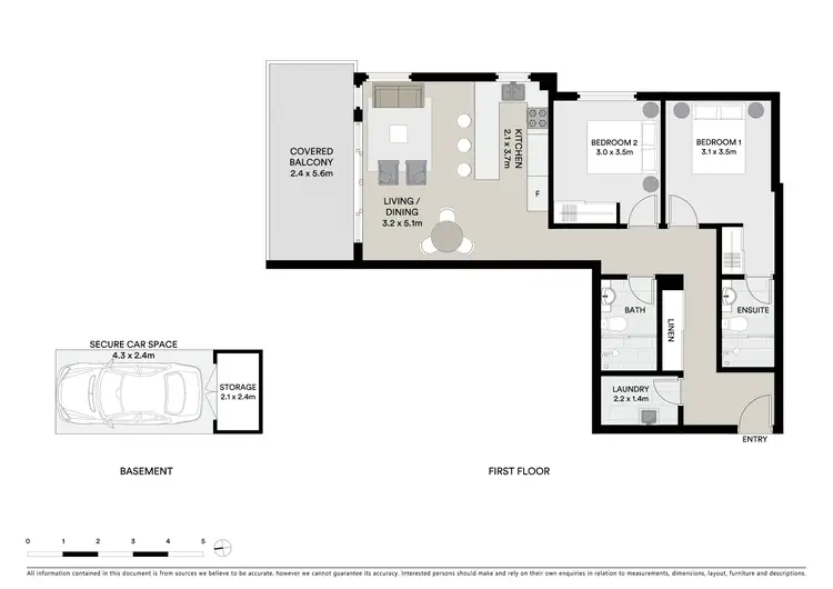 Floorplan of Homely apartment listing, 14/56A Park Street, Narrabeen NSW 2101