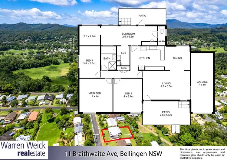 Floorplan of Homely house listing, 11 Braithwaite Avenue, Bellingen NSW 2454