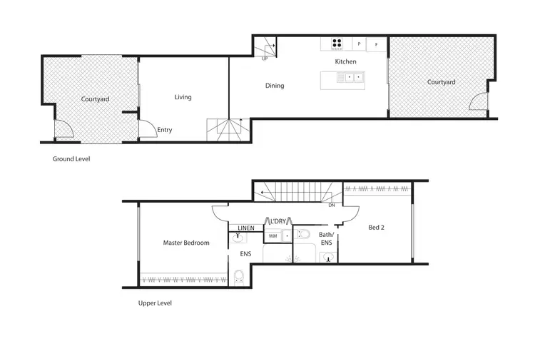 Floorplan of Homely townhouse listing, 144/1 Rowland Rees Crescent, Greenway ACT 2900