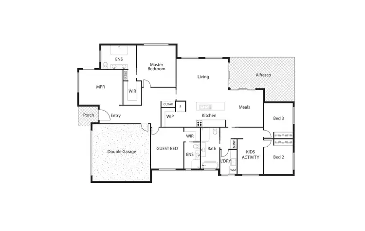 Floorplan of Homely house listing, 6 Trask Street, Coombs ACT 2611
