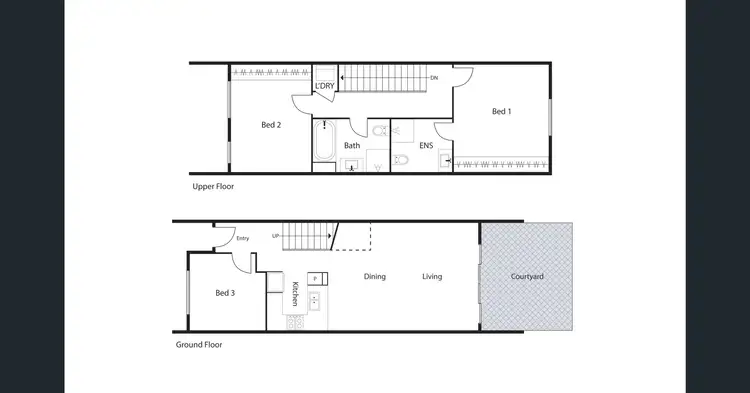 Floorplan of Homely unit listing, 26/55 Tishler Street, Wright ACT 2611