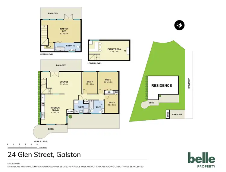 Floorplan of Homely house listing, 24 Glen Street, Galston NSW 2159
