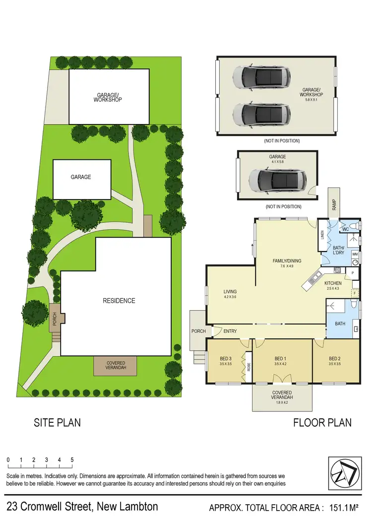 Floorplan of Homely house listing, 23 Cromwell Street, New Lambton NSW 2305
