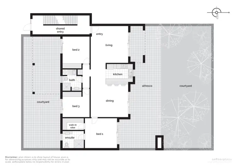 Floorplan of Homely apartment listing, 14/80 Henty Street, Braddon ACT 2612