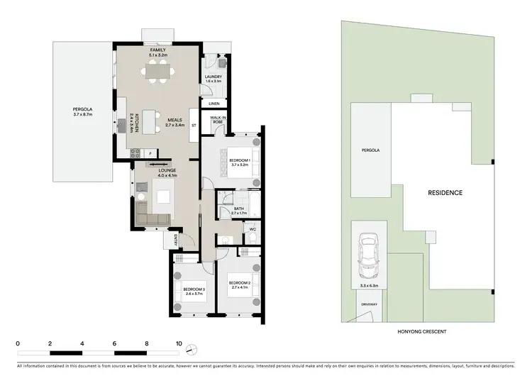 Floorplan of Homely house listing, 40 Honyong Crescent, Ngunnawal ACT 2913
