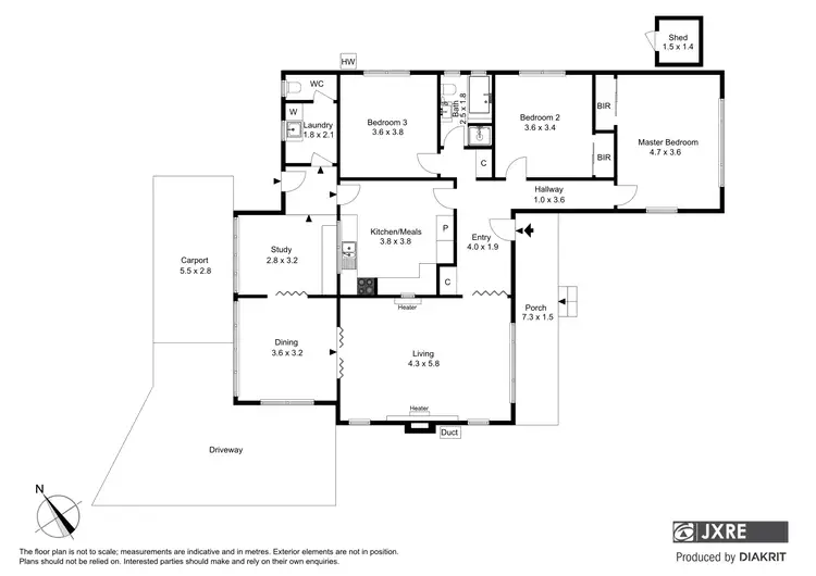 Floorplan of Homely house listing, 15 Madeleine Road, Clayton VIC 3168
