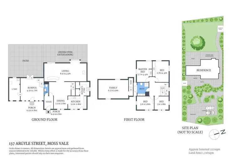 Floorplan of Homely house listing, 137 Argyle Street, Moss Vale NSW 2577