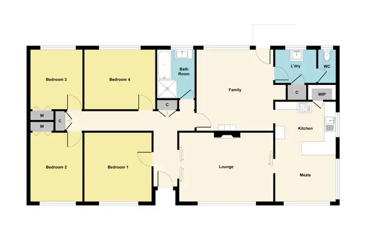 Floorplan of Homely house listing, 31 Churchill Avenue, Ararat VIC 3377