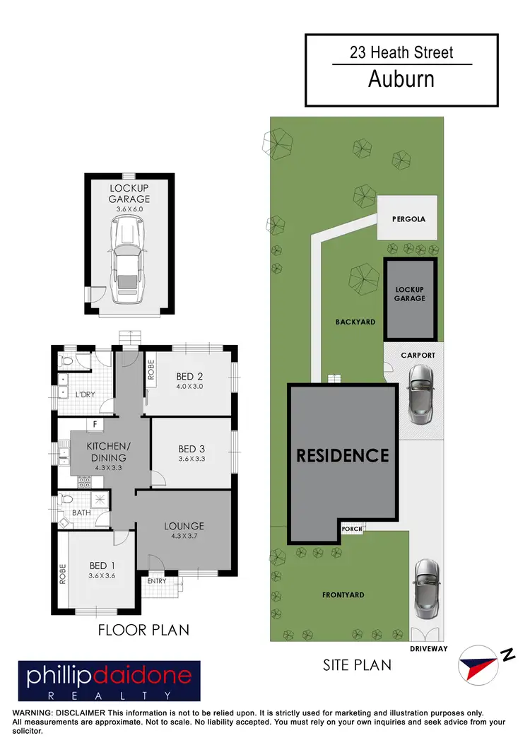 Floorplan of Homely house listing, 23 Heath Street, Auburn NSW 2144