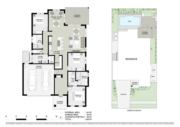 Floorplan of Homely house listing, 43 Sweetlip Circuit, Mountain Creek QLD 4557
