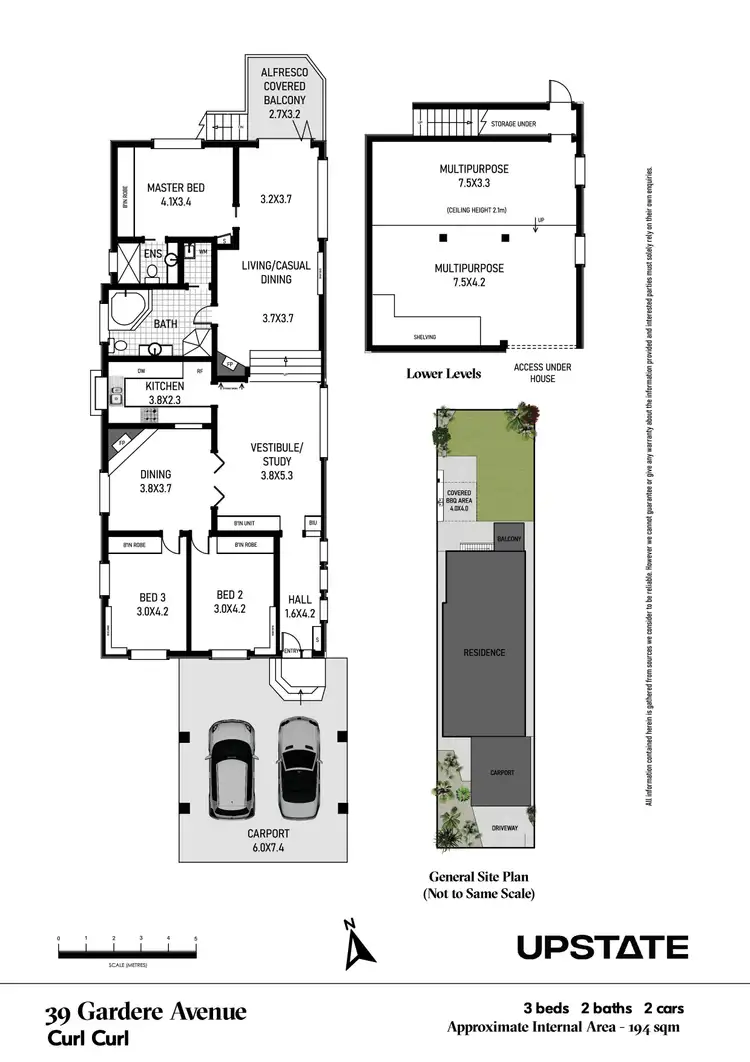 Floorplan of Homely house listing, 39 Gardere Avenue, Curl Curl NSW 2096