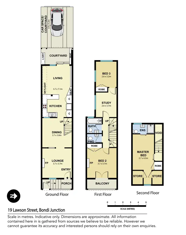 Floorplan of Homely house listing, 19 Lawson Street, Bondi Junction NSW 2022