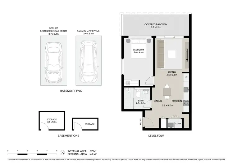 Floorplan of Homely apartment listing, 405/2a James Street, Blakehurst NSW 2221