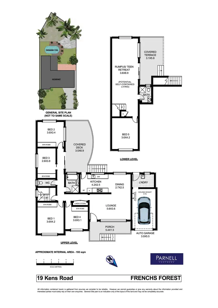 Floorplan of Homely house listing, 19 Kens Road, Frenchs Forest NSW 2086