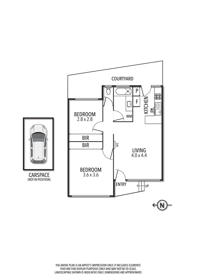 Floorplan of Homely unit listing, 5/39 Martin Street, Thornbury VIC 3071