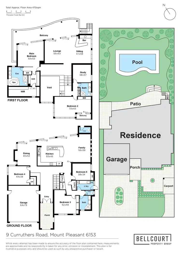 Floorplan of Homely house listing, 9 Curruthers Road, Mount Pleasant WA 6153