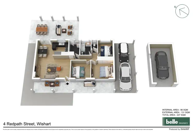 Floorplan of Homely house listing, 4 Redpath Street, Wishart QLD 4122