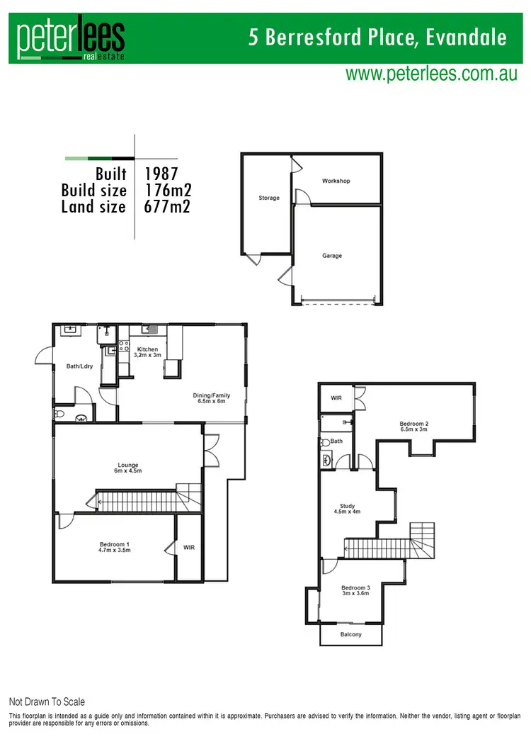 Floorplan of Homely house listing, 5 Berresford Place, Evandale TAS 7212