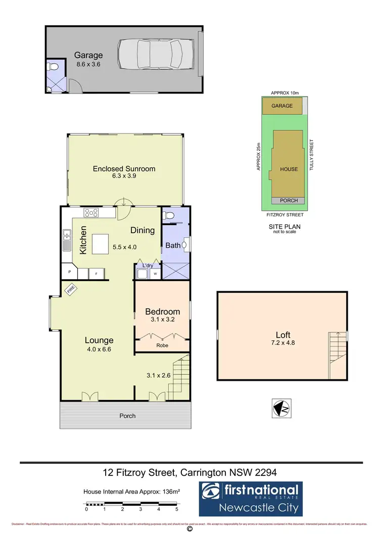 Floorplan of Homely house listing, 12 Fitzroy Street, Carrington NSW 2294