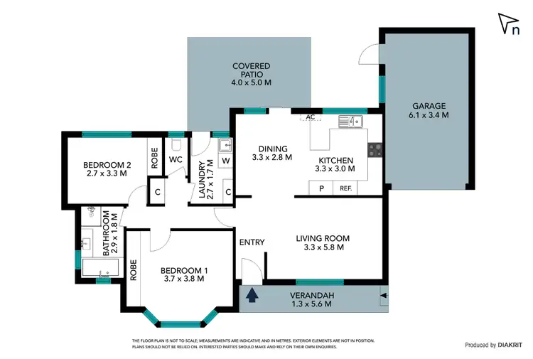 Floorplan of Homely unit listing, 2/786 Plenty Road, South Morang VIC 3752